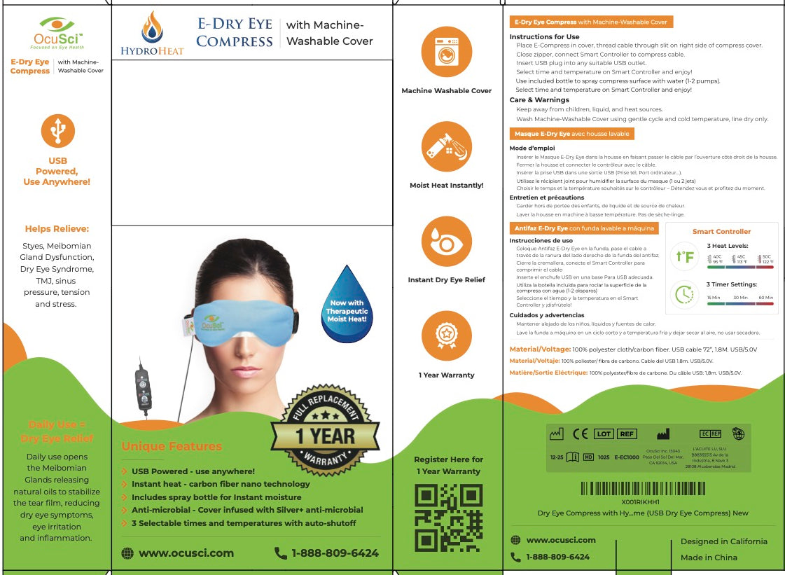 HydroHeat USB Powered Dry Eye Compress - Wholesale(24 Units)