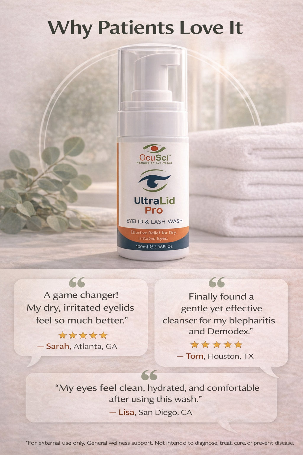 Ultra Lid Pro Wholesale - Dual Powered Against Demodex!