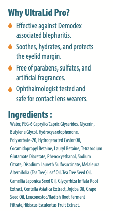 Ultra Lid Pro Wholesale - Dual Powered Against Demodex!