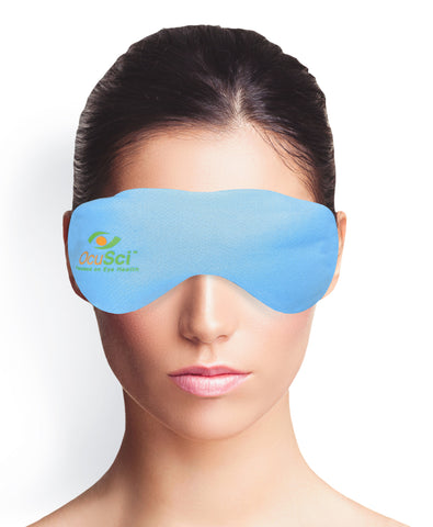 New Dry Eye Compress with HydroHeat machine washable cover - Moist heat therapy to treat: Dry Eye Syndrome, TMJ, sinus pressure, tension headaches. FREE shipping